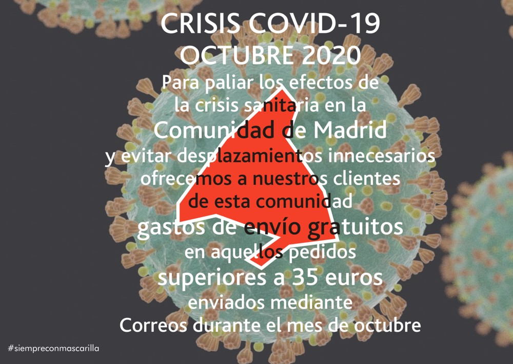Gastos de envío gratis en la Comunidad de Madrid