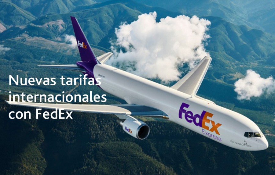 Nuevas tarifas internacionales con FedEX