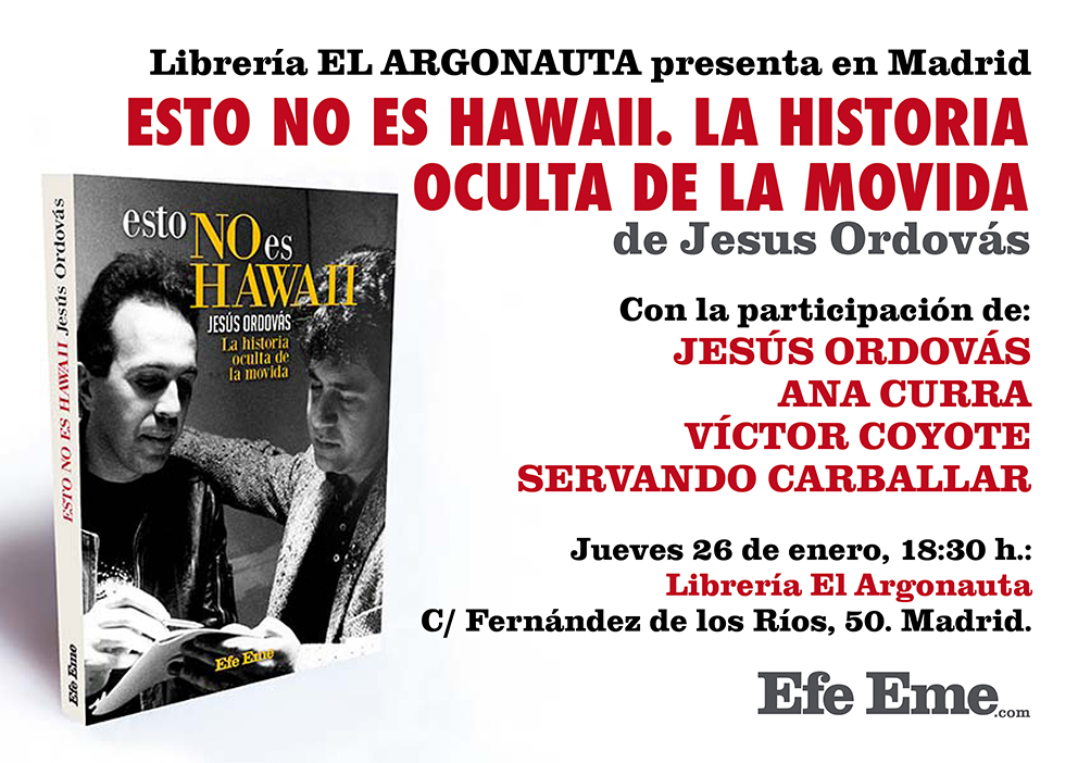 Presentación de "Esto no es Hawaii", de Jesús Ordovás