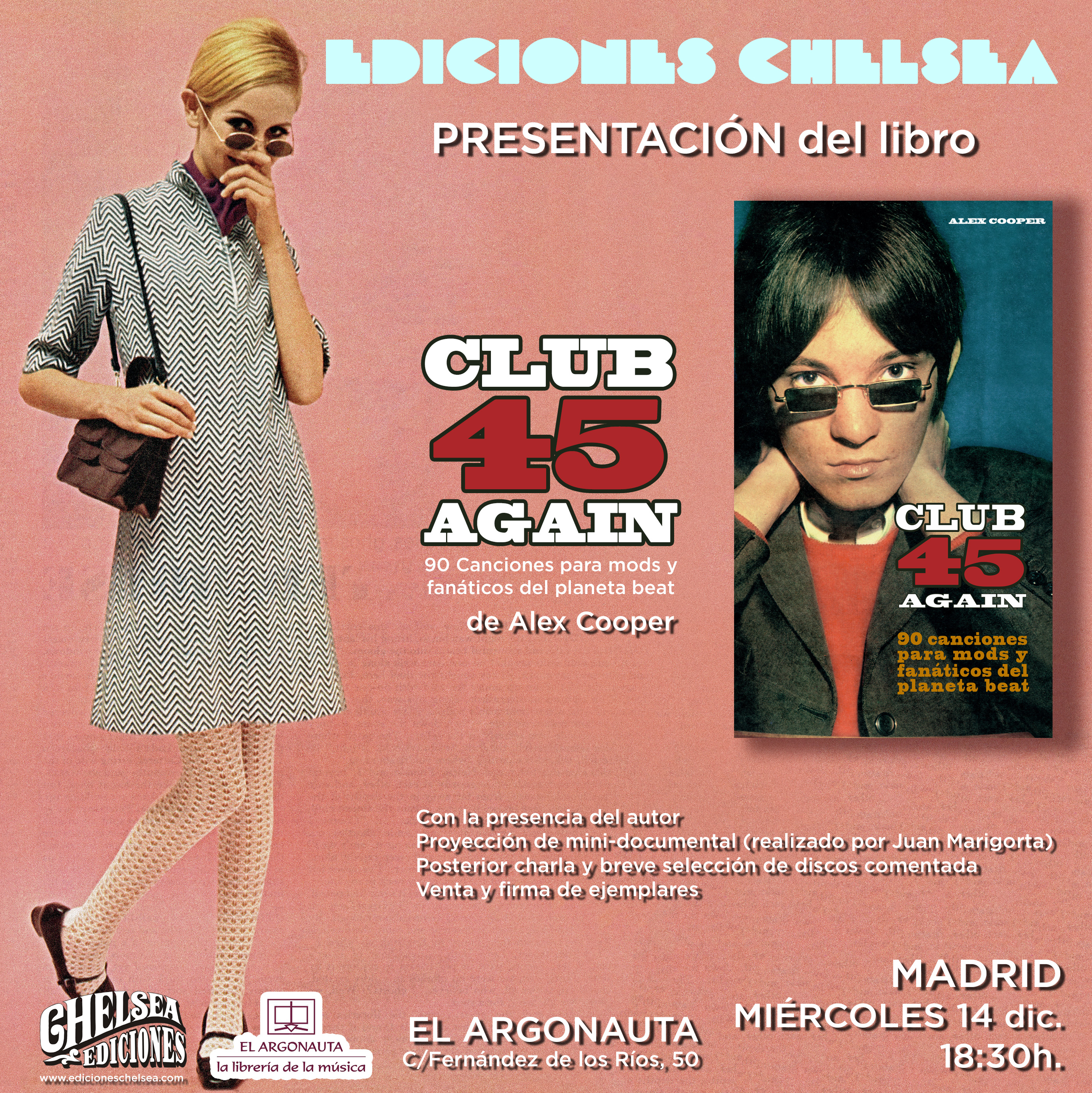 Presentación de "Club 45 Again", de Alex Cooper 