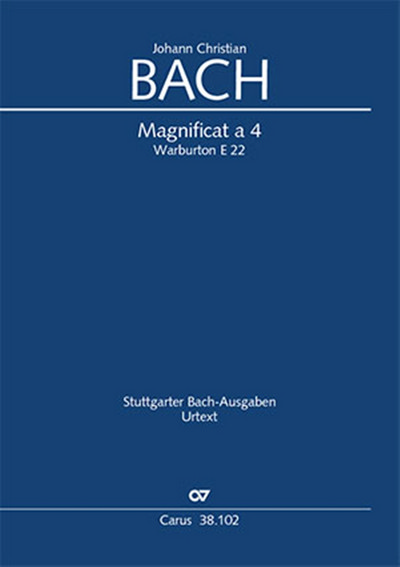 Magnificat a 4: Warb E 22, Soloists SATB, Mixed Choir and Ensemble, Vocal Score