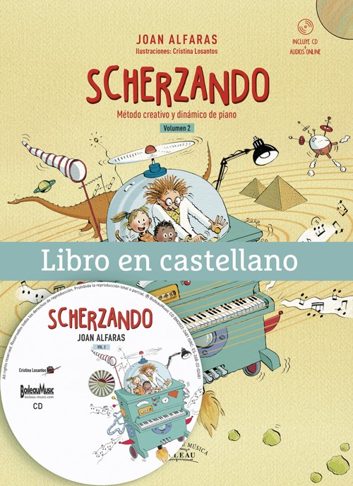 Scherzando, método creativo y dinámico de piano, vol. 2. 9788417199852