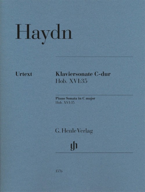 Piano Sonata C major Hob. XVI:35 = Klaviersonate C-Dur Hob. XVI:35