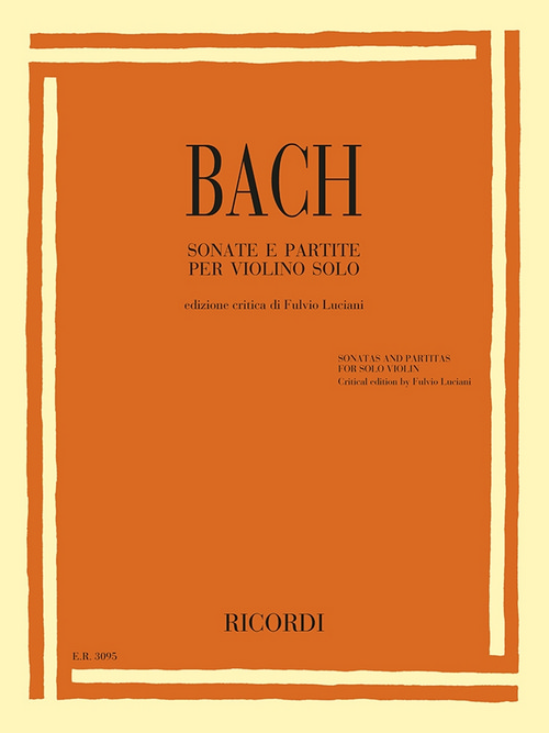 Sonatas and Partitas for solo violin