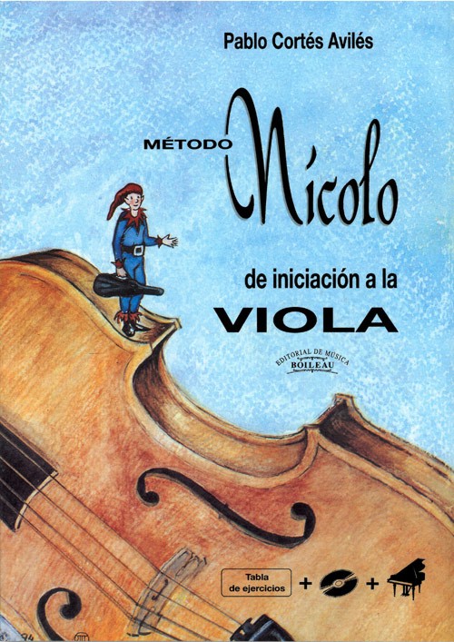 Método Nícolo. Iniciación a la Viola +CD+ Acomp. Piano+ Plantilla