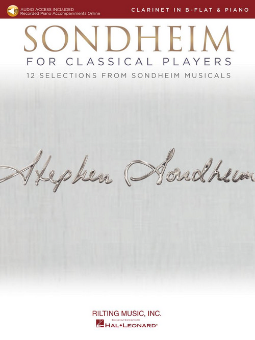 Sondheim for Classical Players: 12 Selections from Sondheim Musicals, Clarinet and Piano