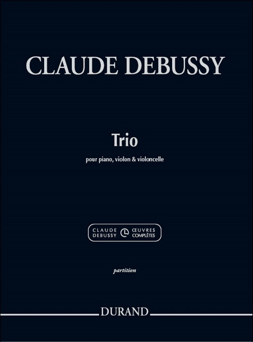 Trio pour piano, violon et violoncelle, partition