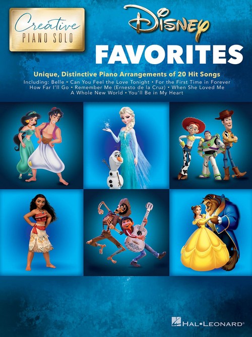 Disney Favorites, for Creative Piano Solo