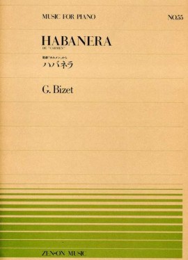 Habanera, de Carmen, piano. 9784119110553