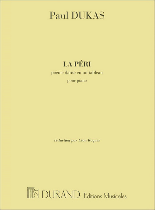 La Peri, pour piano