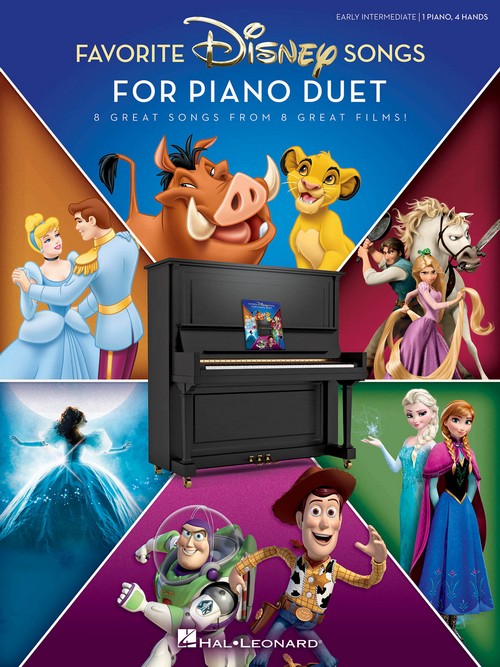 Favorite Disney Songs for Piano Duet: 8 Great Songs from 8 Great Films, Piano 4 Hands. 9781540038746