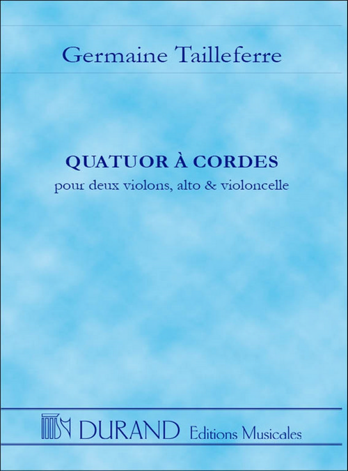 Quatuor à cordes, partition de conducteur