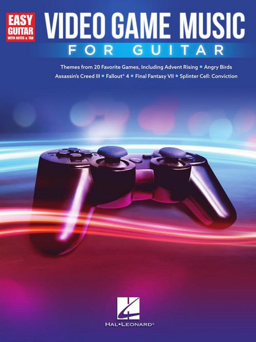 Video Game Music for Guitar: A Songbook for Easy Guitar with Notes and Tab