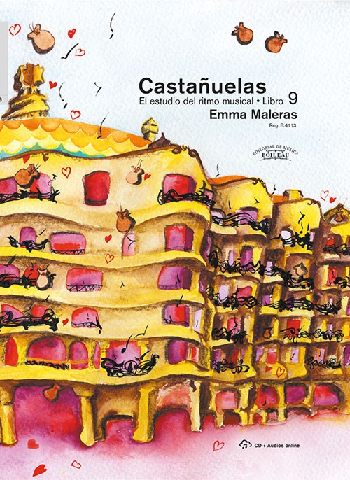 Castañuelas: El estudio del ritmo musical, libro 9 (+CD/DVD). 9788417199838