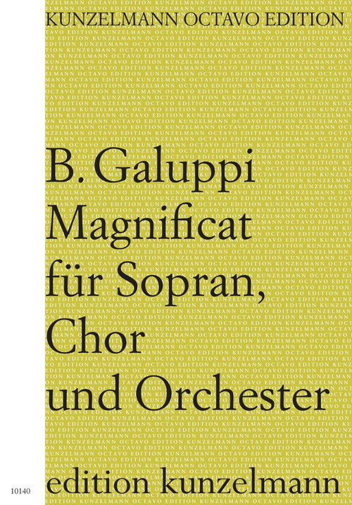 Magnificat in G, für Sopran, Chor und Orchester