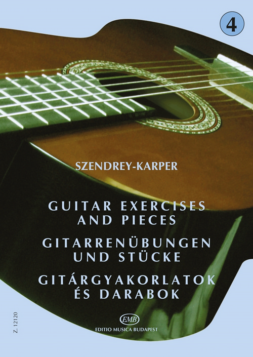 Gitarrenübungen und Stücke IV = Guitar Exercises and Pieces IV
