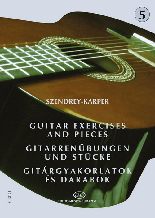Gitarrenübungen und Stücke V = Guitar Exercises and Pieces V