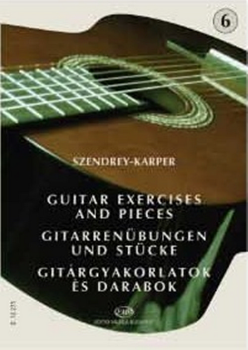 Gitarrenübungen und Stücke VI = Guitar Exercises and Pieces VI