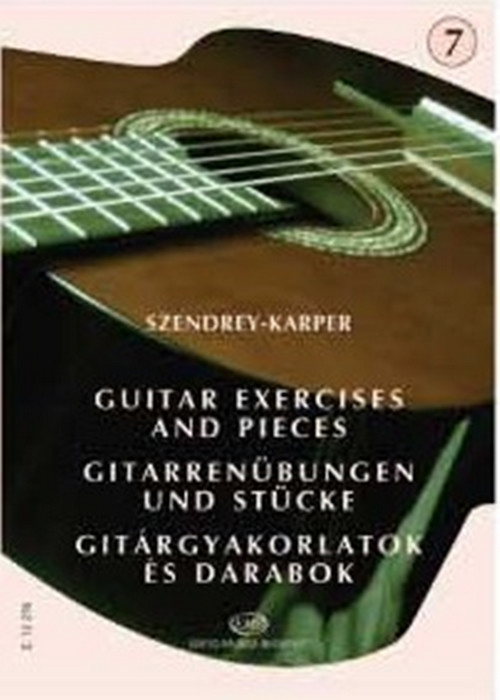 Gitarrenübungen und Stücke VII = Guitar Exercises and Pieces VII
