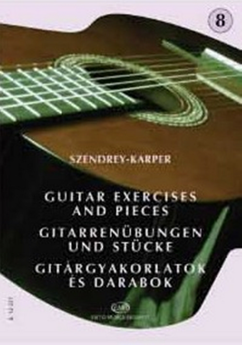 Gitarrenübungen und Stücke VIII = Guitar Exercises and Pieces VIII