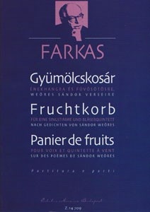Fruchtkorb = Panier de fruits, Chamber Music and Voice