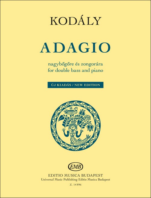 Adagio for Double Bass and Piano. 9790080148969