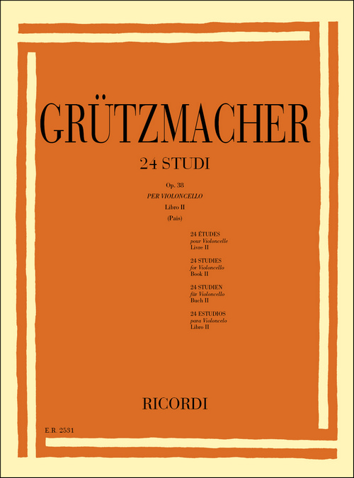 24 Studi per Violoncello, Op. 38, Libro II (Pais)