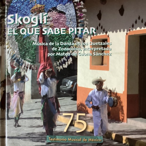 Skoglí: el que sabe pitar. Música de la Danza de los Quetzales de Zozocolco, interpretada por Mateo de Gaona Sánchez