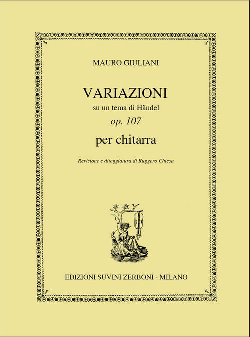 Variazioni su un tema di Händel, op. 107, per chitarra