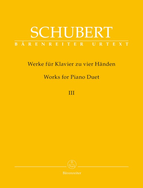 Works For Piano Duet, Volume 3, for Piano, 4 Hands