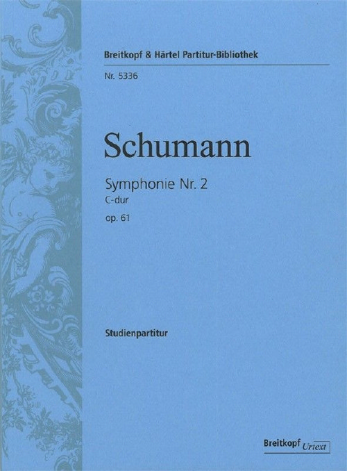 Symphony No. 2 in C major Op. 61, Study Score, Breitkopf Urtext