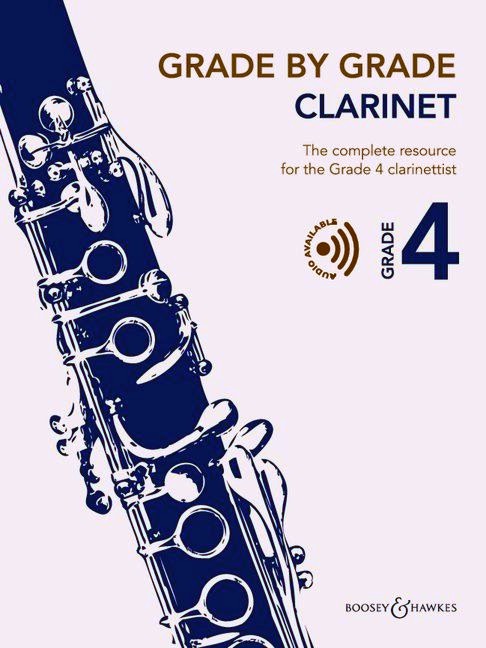 Grade by Grade. Clarinet, Grade 4, for clarinet and piano