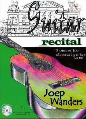 Guitar Recital Vol. 1: 15 pieces for classical guitar (with TAB). 108307