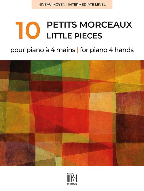 10 petits morceaux pour piano à 4 mains: Niveau Moyenne