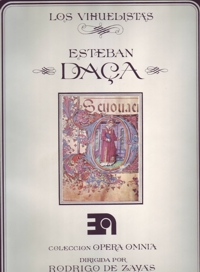 Esteban Daça. Libro de música en cifras para vihuela, intitulado el Parnasso