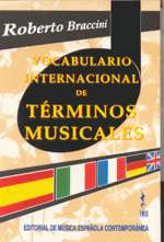 Vocabulario internacional de términos musicales. 9788488120212