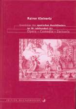 Grundzüge des spanischen Musiktheaters im 18. Jahrhundert. Ópera, Comedia und Zarzuela