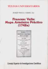 Francesc Valls: Mapa Armónico Práctico (1742a). 9788400080686 Francesc Valls: Mapa Armónico Práctico (1742a). 9788400080686