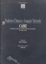 Cádiz, episodio cómico-lírico-dramático en dos actos