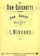 Don Quichotte, ballet, Piano Reduction