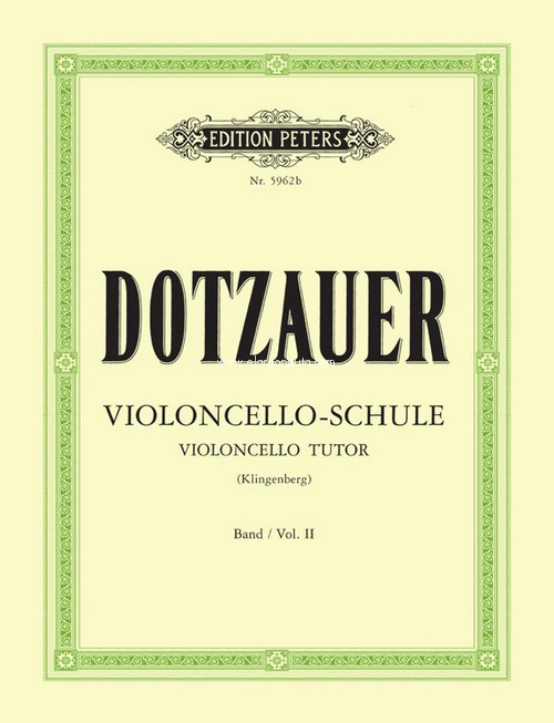 Violoncello-Schule, vol. II: Zweite bis fünfte Lage