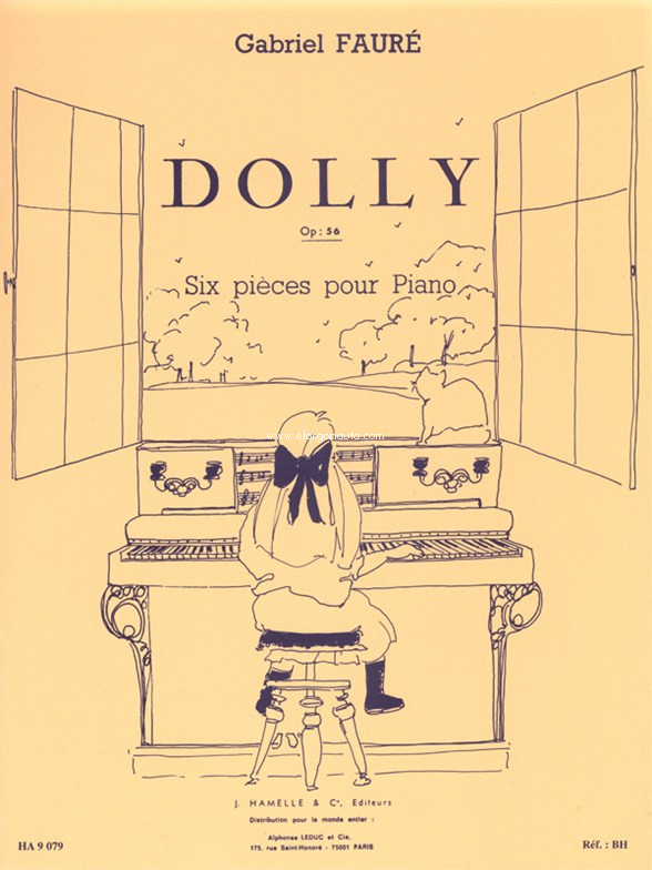 Dolly, Opus 56. Six pièces pour piano. 9790230790796