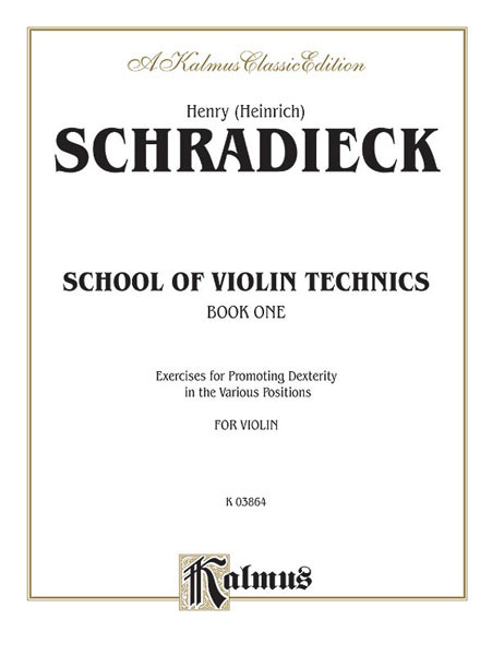 School of Violin Technics. V. 1. 9780769256818