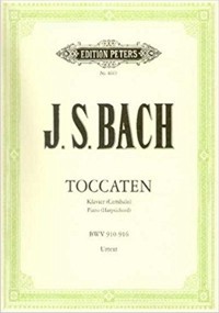 Toccaten BWV 910-916, Klavier (Cembalo) = Tocatas BWV 910-916, Piano (Harpsichord). 9790014030902