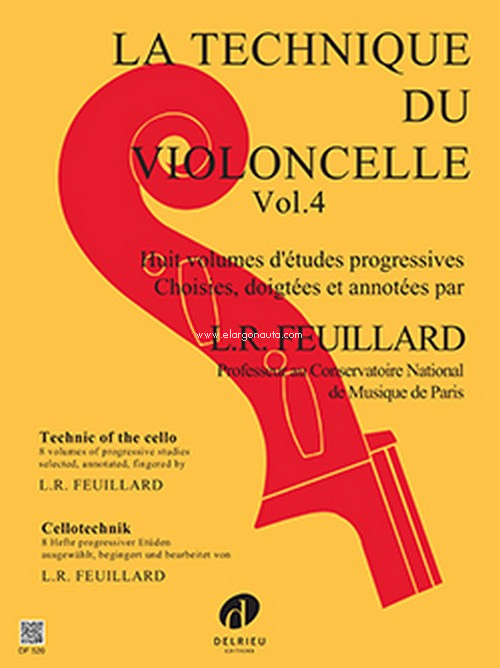 La technique du violoncelle. Vol.4