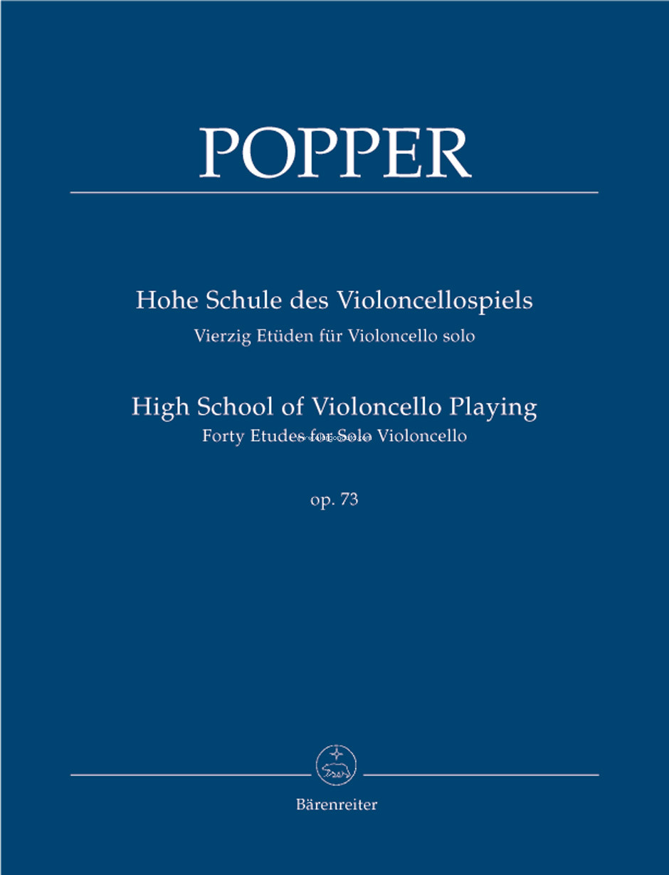 Hohe Schule des Violoncellospiels = High School of Violoncello Playing, op. 73