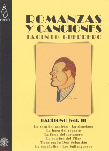 Romanzas y canciones, para barítono y piano, vol. II