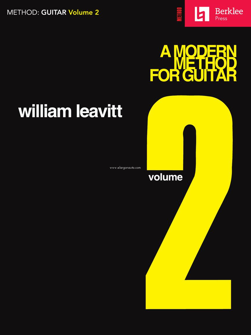 A Modern Method for Guitar. Vol. 2