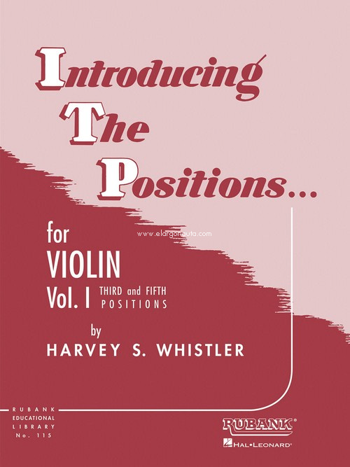 Introducing the Positions... for Violin, vol.1. 18051