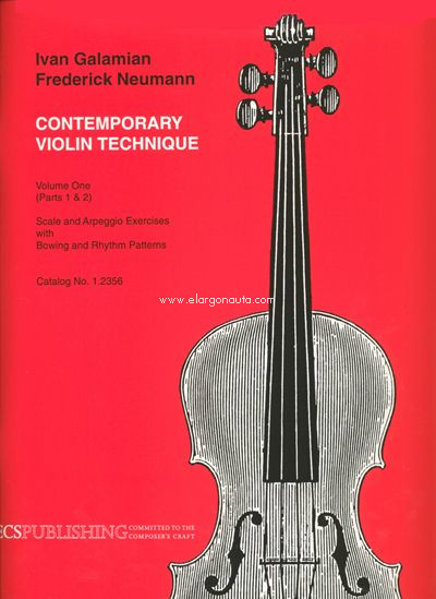 Contemporary Violin Technique, Volume 1 (Parts 1 & 2). 18679 Contemporary Violin Technique, Volume 1 (Parts 1 & 2). 18679